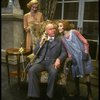 Sarah Jessica Parker as Annie, Reid Shelton as Daddy Warbucks and Sandy Faison as Grace in a scene from the Broadway production of the musical "Annie."