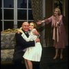 Sarah Jessica Parker as Annie, Reid Shelton as Daddy Warbucks and Sandy Faison as Grace in a scene from the Broadway production of the musical "Annie."