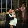 Sarah Jessica Parker as Annie, Reid Shelton as Daddy Warbucks and Sandy Faison as Grace in a scene from the Broadway production of the musical "Annie."
