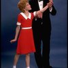 Sarah Jessica Parker as Annie and Reid Shelton as Daddy Warbucks in a scene from the Broadway production of the musical "Annie."