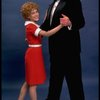 Sarah Jessica Parker as Annie and Reid Shelton as Daddy Warbucks in a scene from the Broadway production of the musical "Annie."