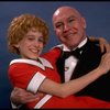 Sarah Jessica Parker as Annie and Reid Shelton as Daddy Warbucks in a scene from the Broadway production of the musical "Annie."