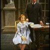 Sarah Jessica Parker as Annie and Reid Shelton as Daddy Warbucks in a scene from the Broadway production of the musical "Annie."