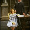 Sarah Jessica Parker as Annie and Reid Shelton as Daddy Warbucks in a scene from the Broadway production of the musical "Annie."