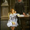 Sarah Jessica Parker as Annie and Reid Shelton as Daddy Warbucks in a scene from the Broadway production of the musical "Annie."