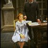 Sarah Jessica Parker as Annie and Reid Shelton as Daddy Warbucks in a scene from the Broadway production of the musical "Annie."