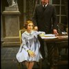 Sarah Jessica Parker as Annie and Reid Shelton as Daddy Warbucks in a scene from the Broadway production of the musical "Annie."