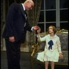 Sarah Jessica Parker as Annie and Reid Shelton as Daddy Warbucks in a scene from the Broadway production of the musical "Annie."