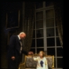 Sarah Jessica Parker as Annie and Reid Shelton as Daddy Warbucks in a scene from the Broadway production of the musical "Annie."