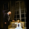 Sarah Jessica Parker as Annie and Reid Shelton as Daddy Warbucks in a scene from the Broadway production of the musical "Annie."
