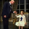 Sarah Jessica Parker as Annie and Reid Shelton as Daddy Warbucks in a scene from the Broadway production of the musical "Annie."