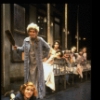 L-2L) Sarah Jessica Parker as Annie and Alice Ghostley as Miss Hannigan w. orphans in a scene from the Broadway production of the musical "Annie."