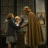 L-R) Sarah Jessica Parker as Annie, Alice Ghostley as Miss Hannigan and Sandy Faison as Grace in a scene from the Broadway production of the musical "Annie."