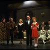 Sarah Jessica Parker as Annie, Sandy Faison as Grace and Reid Shelton as Daddy Warbucks in a scene from the Broadway production of the musical "Annie."