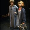 Alice Ghostley as Miss Hannigan and Sarah Jessica Parker as Annie in a scene from the Broadway production of the musical "Annie."