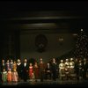 Entire cast in a scene from the Broadway production of the musical "Annie."