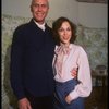 Deborah Jean Templin as Grace and  Harve Presnell as Daddy Warbucks during a rehearsal for the Dallas production of the musical "Annie."