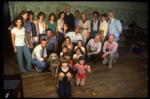 Entire cast during a rehearsal for the Dallas production of the musical "Annie."