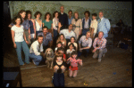 Entire cast during a rehearsal for the Dallas production of the musical "Annie."