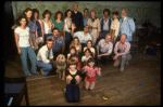 Entire cast during a rehearsal for the Dallas production of the musical "Annie."