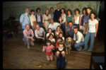 Entire cast during a rehearsal for the Dallas production of the musical "Annie."