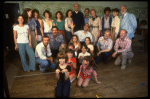 Entire cast during a rehearsal for the Dallas production of the musical "Annie."