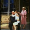 Roseanne Sorrentino as Annie, Harve Presnell as Daddy Warbucks and Deborah Jean Templin as Grace in a scene from the Dallas production of musical "Annie."