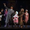 Roseanne Sorrentino as Annie, Harve Presnell as Daddy Warbucks and Deborah Jean Templin as Grace in a scene from the Dallas production of musical "Annie."