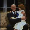 Actors Roseanne Sorrentino as Annie and Harve Presnell as Daddy Warbucks in a scene from the Dallas production of musical "Annie."