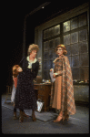 L-R) Roseanne Sorrentino as Annie, Patricia Drylie as Miss Hannigan and Deborah Jean Templin as Grace in a scene from the Dallas production of musical "Annie."