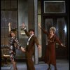 L-R) Katharine Buffaloe as Lily, Michael Leeds as Rooster and Patricia Drylie as Miss Hannigan in a scene from the Dallas production of musical "Annie."