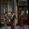 L-R) Katharine Buffaloe as Lily, Michael Leeds as Rooster and Patricia Drylie as Miss Hannigan in a scene from the Dallas production of musical "Annie."