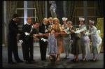 C) Actresses Roseanne Sorrentino as Annie and Deborah Jean Templin as Grace in a scene from the Dallas production of musical "Annie."