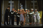 C) Actresses Roseanne Sorrentino as Annie and Deborah Jean Templin as Grace in a scene from the Dallas production of musical "Annie."