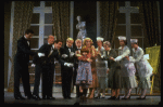 C) Actresses Roseanne Sorrentino as Annie and Deborah Jean Templin as Grace in a scene from the Dallas production of musical "Annie."