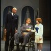 Harve Presnell as Daddy Warbucks, Roseanne Sorrentino as Annie and Jack Denton as FDR in a scene from the Dallas production of musical "Annie."