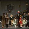 Harve Presnell as Daddy Warbucks, Roseanne Sorrentino as Annie and Deborah Jean Templin as Grace in a scene from the Dallas production of musical "Annie."