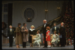 Harve Presnell as Daddy Warbucks, Roseanne Sorrentino as Annie and Deborah Jean Templin as Grace in a scene from the Dallas production of musical "Annie."