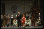 Harve Presnell as Daddy Warbucks, Roseanne Sorrentino as Annie and Deborah Jean Templin as Grace in a scene from the Dallas production of musical "Annie."