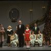 Harve Presnell as Daddy Warbucks, Roseanne Sorrentino as Annie and Deborah Jean Templin as Grace in a scene from the Dallas production of musical "Annie."