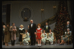 Harve Presnell as Daddy Warbucks, Roseanne Sorrentino as Annie and Deborah Jean Templin as Grace in a scene from the Dallas production of musical "Annie."