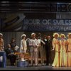 2L-4L) Harve Presnell as Daddy Warbucks, Roseanne Sorrentino as Annie and Deborah Jean Templin as Grace in a scene from the Dallas production of musical "Annie."