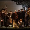 Roseanne Sorrentino as Annie w. Sandy and Hooverville-ites in a scene from the Dallas production of musical "Annie."