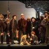 Roseanne Sorrentino as Annie w. Sandy and Hooverville-ites in a scene from the Dallas production of musical "Annie."
