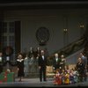 Entire cast in a scene from the Dallas production of musical "Annie."