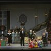 Entire cast in a scene from the Dallas production of musical "Annie."