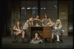 Orphans in a scene from the Chicago production of the musical "Annie."