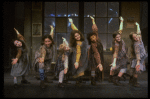 Orphans in a scene from the Chicago production of the musical "Annie."