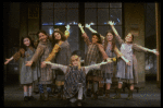 Orphans in a scene from the Chicago production of the musical "Annie."