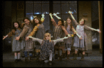 Orphans in a scene from the Chicago production of the musical "Annie."